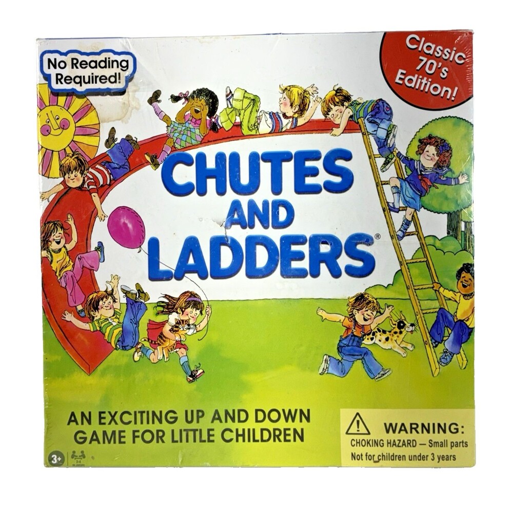 Classic Chutes And Ladders 2022 Hasbro Board Game New Factory Sealed